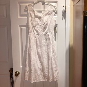 White summer dress